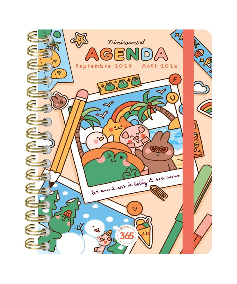 HAPPY AGENDAS AGENDA NINIWANTED SEPT. 2024- AOUT 2025 - NINIWANTED - NC