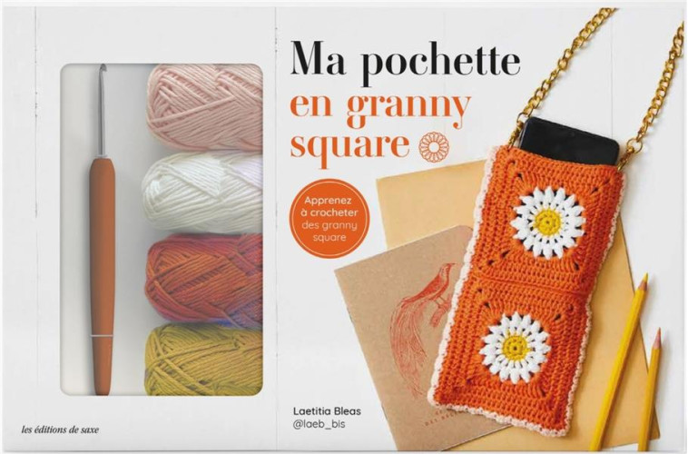 COFFRET MA POCHETTE EN GRANNY SQUARE - BLEAS LAETITIA - NC