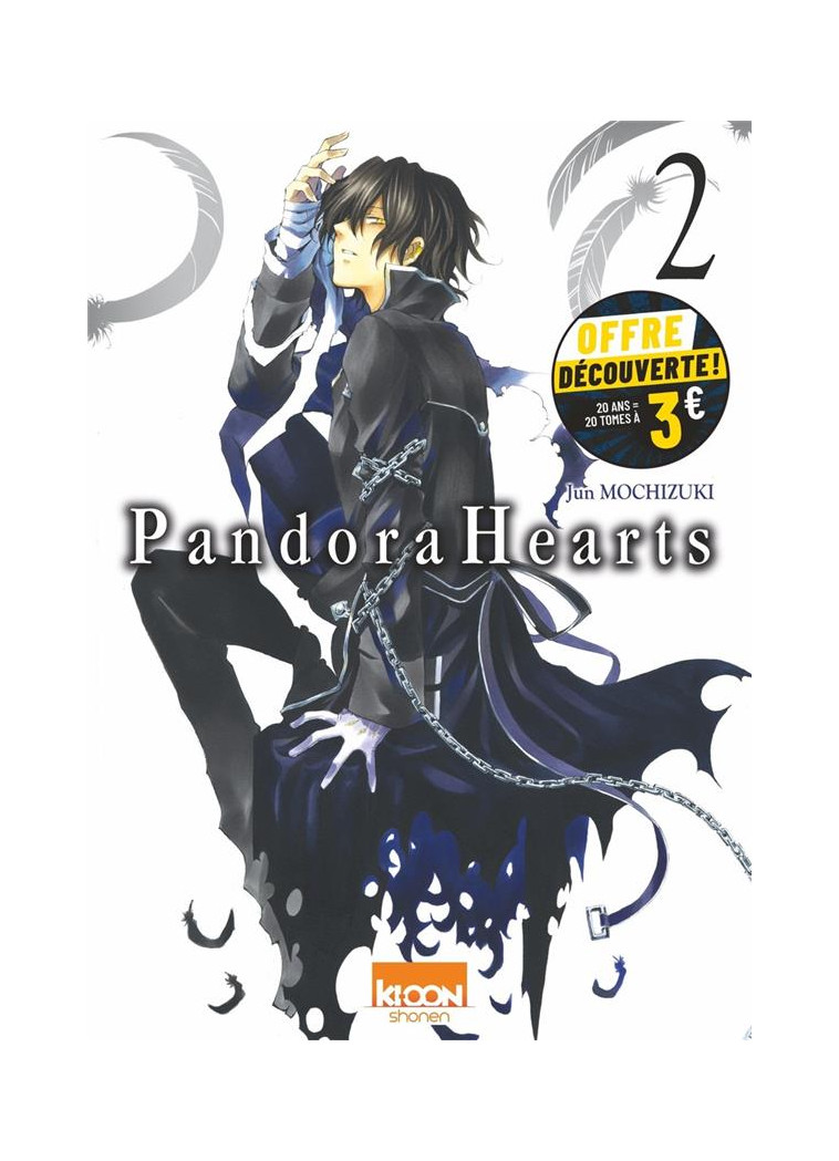 PANDORA HEARTS T02 A 3 EUROS - MOCHIZUKI JUN - KI-OON