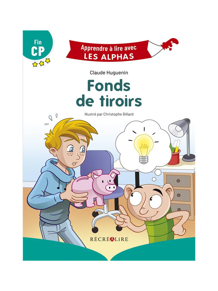 FONDS DE TIROIRS - PREMIERES LECTURES FIN CP - HUGUENIN/BILLARD - RECREALIRE