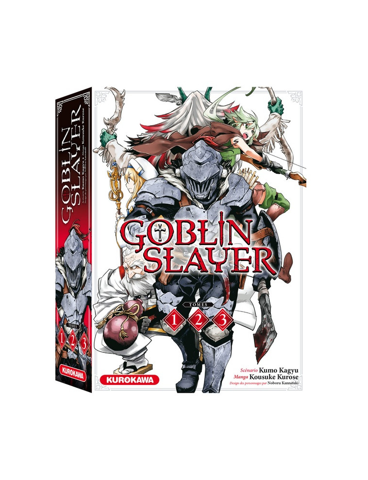 COFFRET GOBLIN SLAYER - TOMES 1 A 3 - VOL01 - KAGYU/KANNATUKI - 48H BD