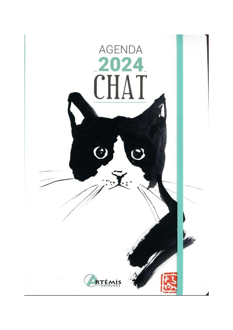 AGENDA 2024 CHAT - COLLECTIF - NC