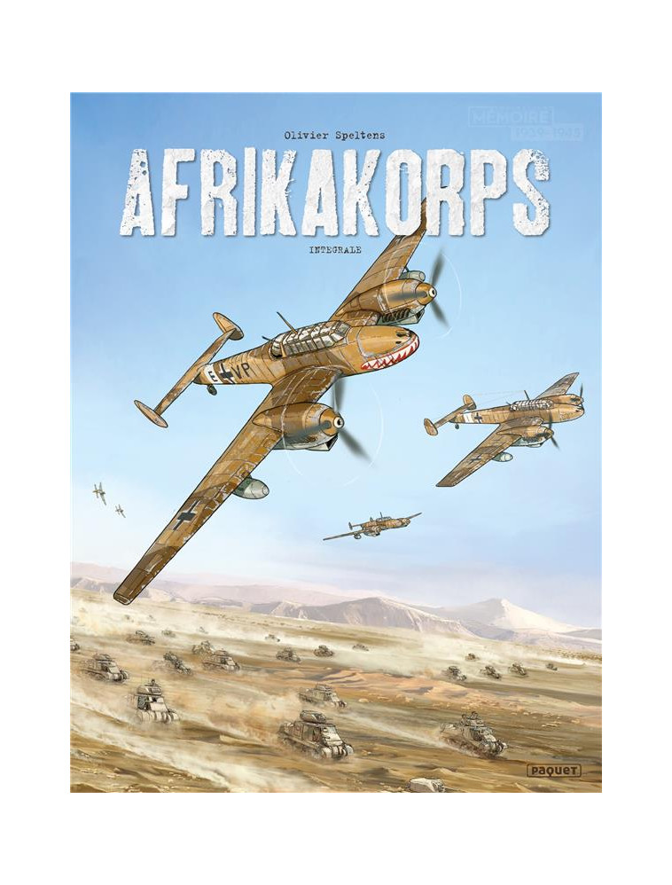 AFRIKAKORPS - INTEGRALE - SPELTENS OLIVIER - PAQUET