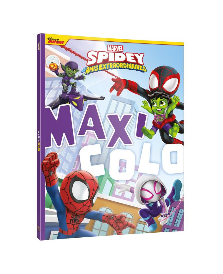 SPIDEY ET SES AMIS EXTRAORDINAIRES - MAXI COLO - MARVEL - XXX - HACHETTE