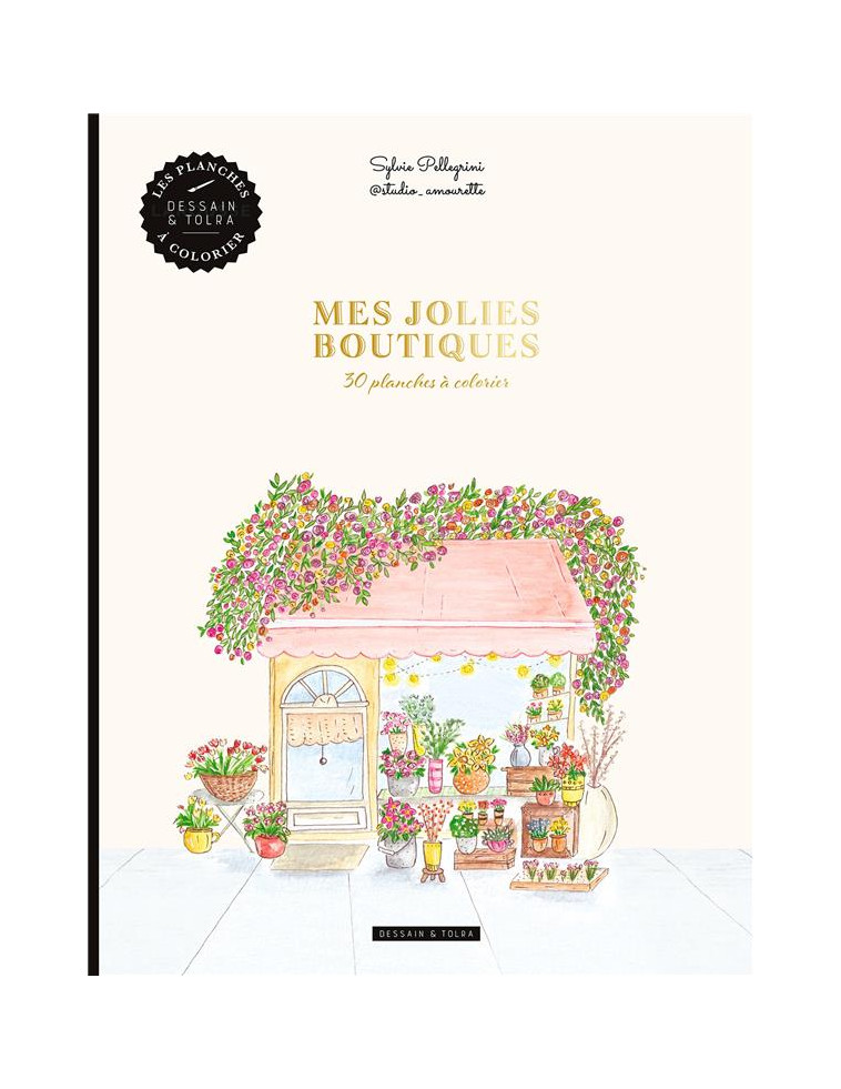 MES JOLIES BOUTIQUES A COLORIER - PELLEGRINI SYLVIE - NC