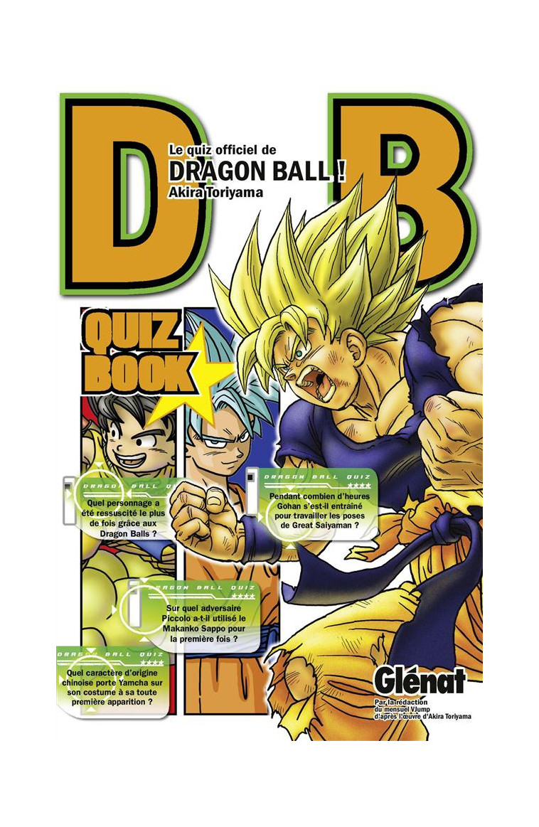 DRAGON BALL - EDITION ORIGINALE - T01 - DRAGON BALL - EDITION ORIGINALE - QUIZ BOOK - TORIYAMA AKIRA - Glénat