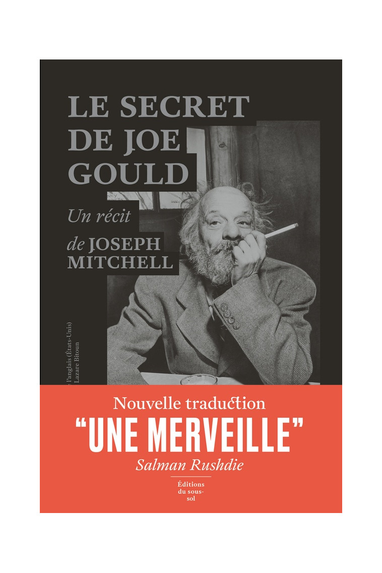 FEUILLETON NON FICTION LE SECRET DE JOE GOULD - MITCHELL JOSEPH - SOUS SOL