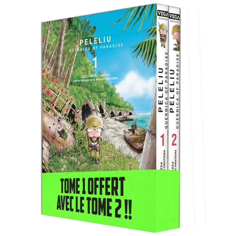 Bipack T2 + T1 (offert) Peleliu, Guernica of paradise - XXX - VEGA DUPUIS