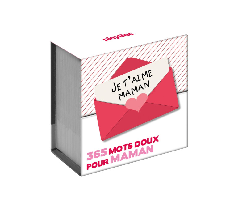 MINI CALENDRIER - 365 MOTS DOUX POUR MAMAN -   - PLAY BAC