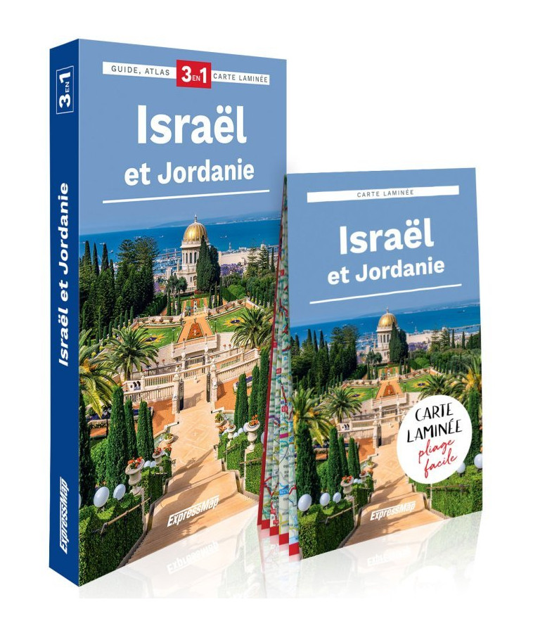 ISRAEL ET JORDANIE (GUIDE 3EN1) - XXX - EXPRESSMAP