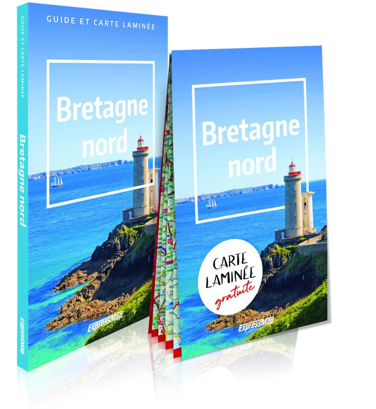 BRETAGNE NORD (GUIDE ET CARTE LAMINEE) - XXX - EXPRESSMAP