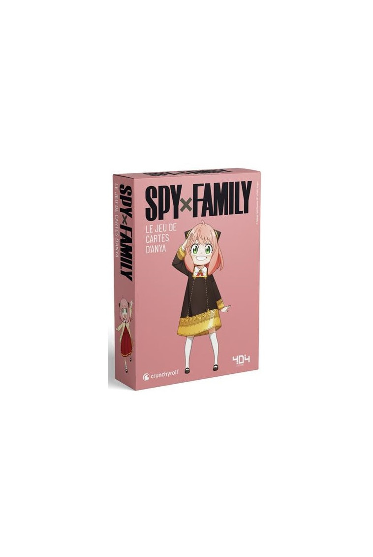 JEU DE CARTES SPY X FAMILY - SPECIAL ANYA - CRUNCHYROLL - NC