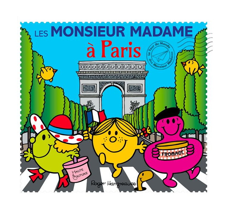 LES MONSIEUR MADAME A PARIS - HARGREAVES ADAM - HACHETTE