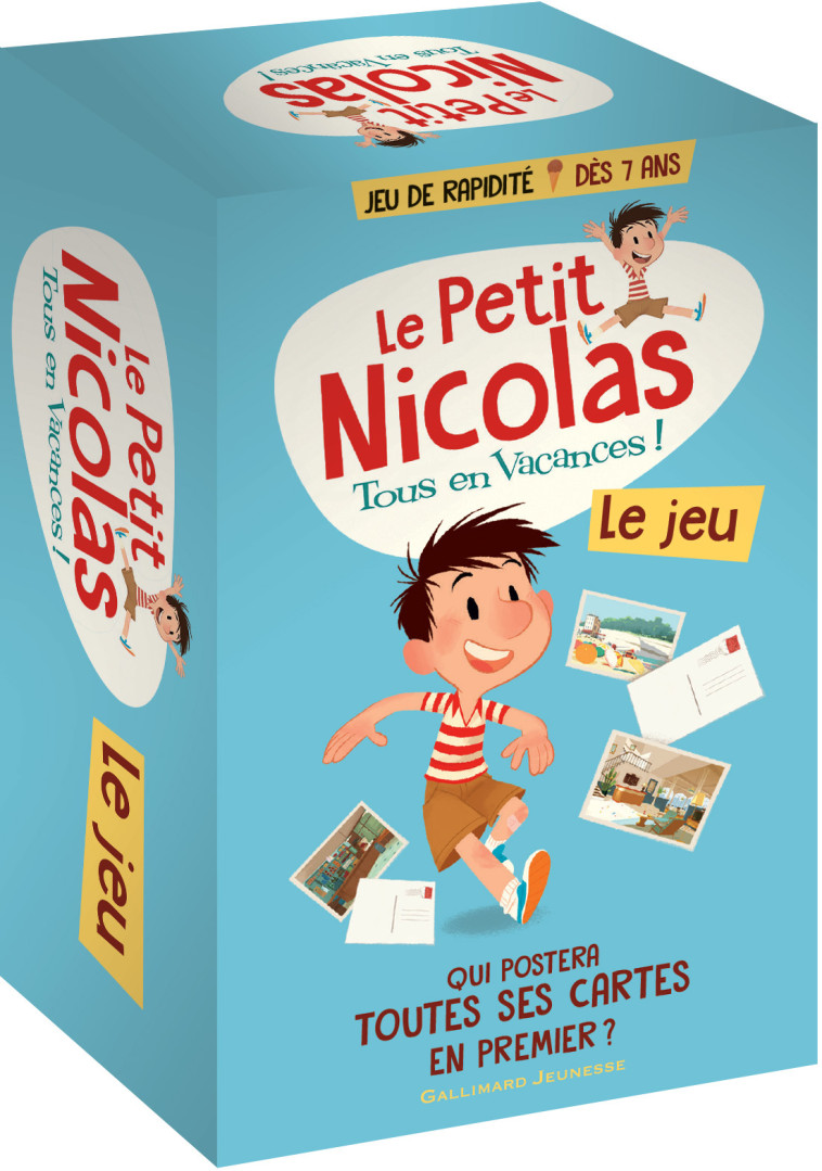 Le Petit Nicolas, Tous en vacances ! - Le Jeu - COLLECTIFS JEUNESSE , Collectif  - GALLIMARD JEUNE