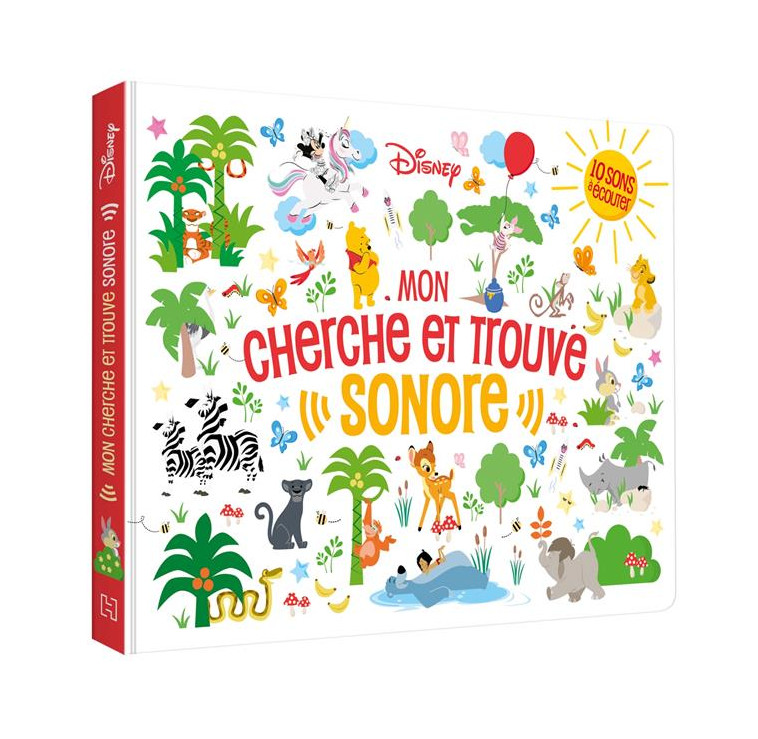 DISNEY CLASSIQUES - MON CHERCHE ET TROUVE SONORE - LIVRE SONORE - XXX - HACHETTE