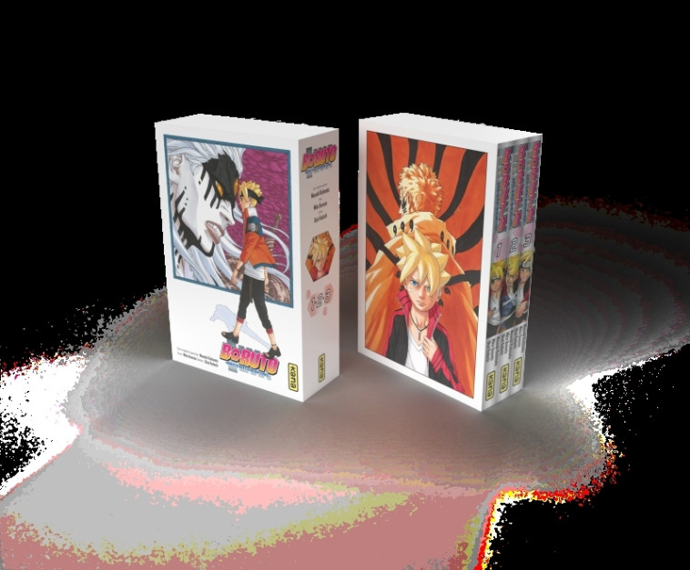 Coffret Boruto - Naruto next generations Tome 1 - 2 - 3 - XXX - KANA