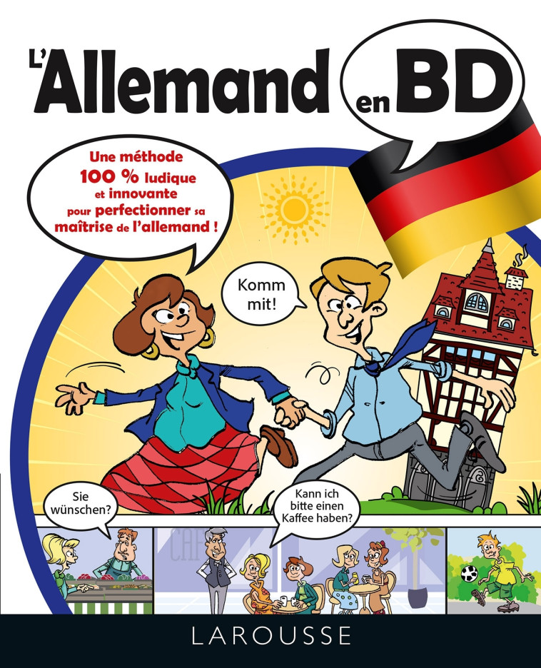 L-ALLEMAND EN BD -  Collectif - LAROUSSE