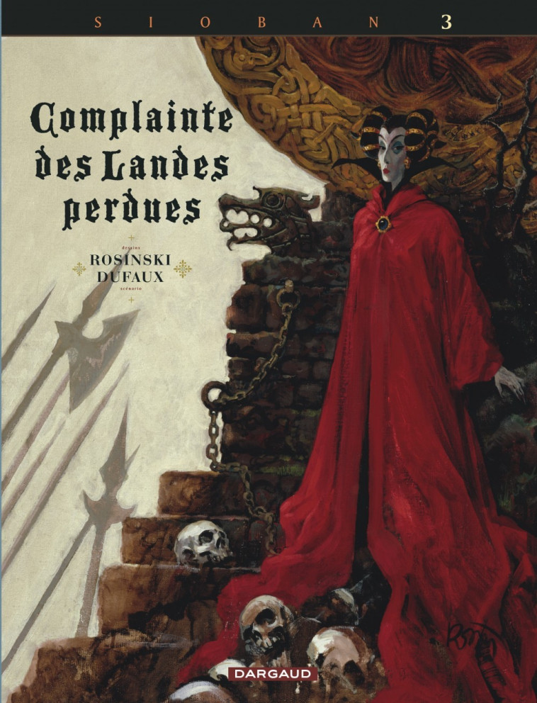 Complainte des landes perdues - Cycle 1 - Tome 3 - Dame Gerfaut (version def) - Dufaux Jean Dufaux Jean, Rosinski Grzegorz Rosinski Grzegorz, Dufaux Jean , Rosinski Grzegorz  - DARGAUD