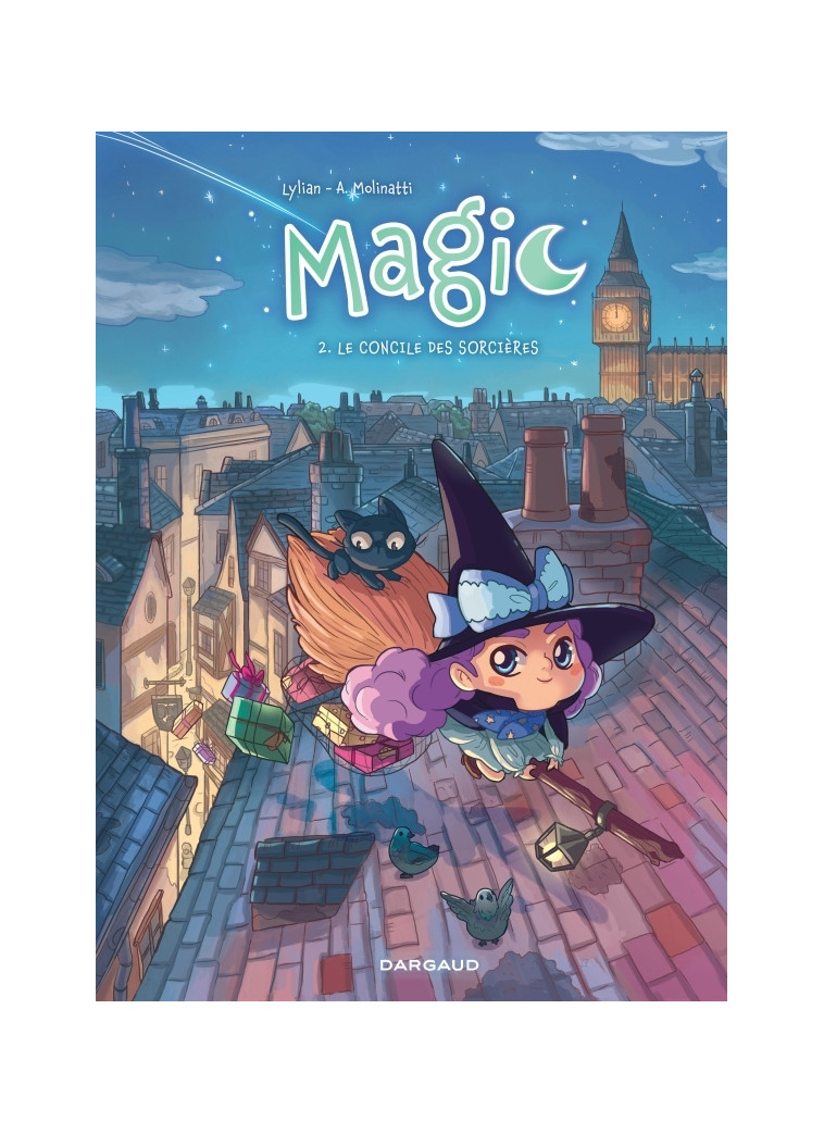 Magic - Tome 2 - Le Concile des Sorcières - Lylian Lylian, Molinatti Audrey Molinatti Audrey, LYLIAN , Molinatti Audrey  - DARGAUD