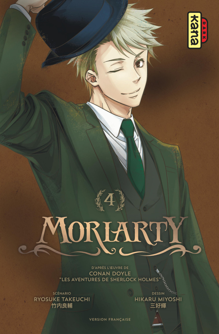 Moriarty - Tome 4 - Ryosuke Takeuchi Ryosuke Takeuchi, Hikaru Miyoshi Hikaru Miyoshi, Ryosuke Takeuchi , Hikaru Miyoshi  - KANA