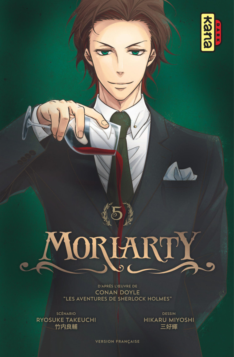 Moriarty - Tome 5 - Ryosuke Takeuchi Ryosuke Takeuchi, Hikaru Miyoshi Hikaru Miyoshi, Ryosuke Takeuchi , Hikaru Miyoshi  - KANA