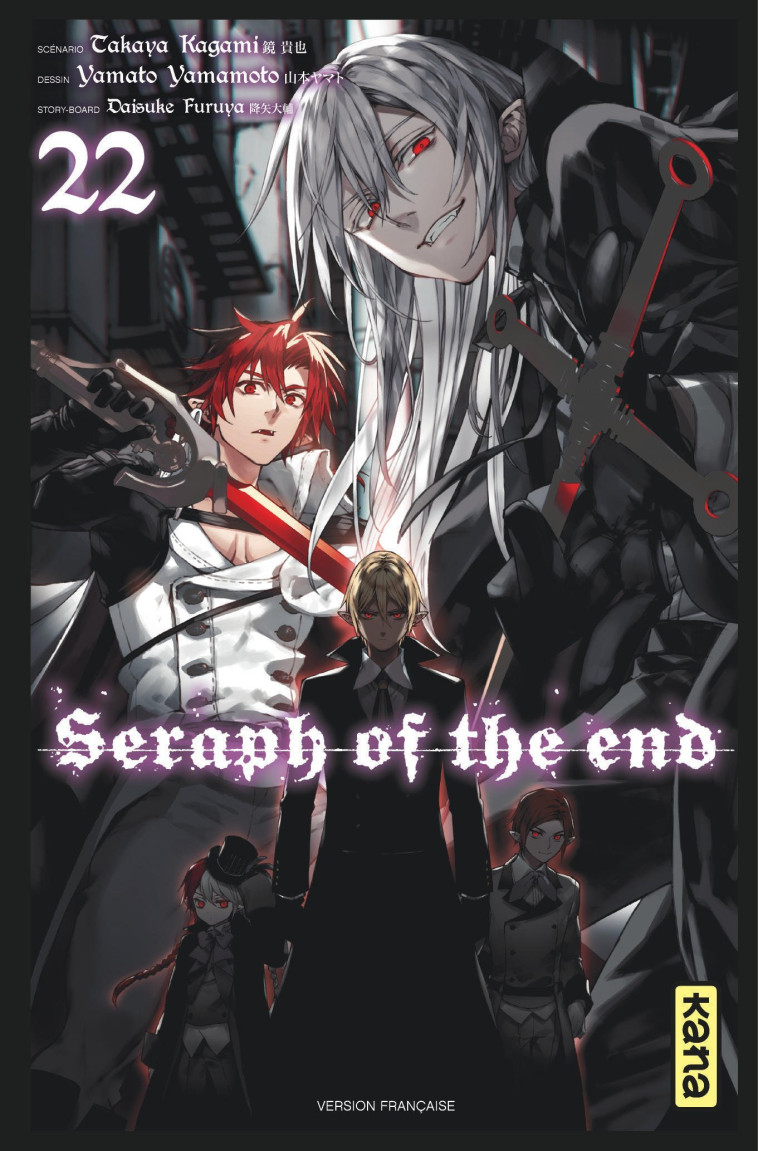 Seraph of the end - Tome 22 - Daisuke Furuya Daisuke Furuya, Takaya Kagami Takaya Kagami, Yamato Yamamoto Yamato Yamamoto, Daisuke Furuya , Takaya Kagami , Yamato Yamamoto  - KANA