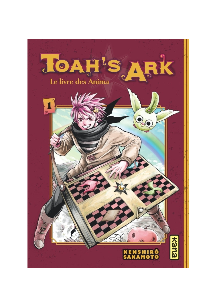 Toah's Ark - Le livre des Anima - Tome 1 - Kenshirô Sakamoto Kenshirô Sakamoto, Kenshirô Sakamoto  - KANA