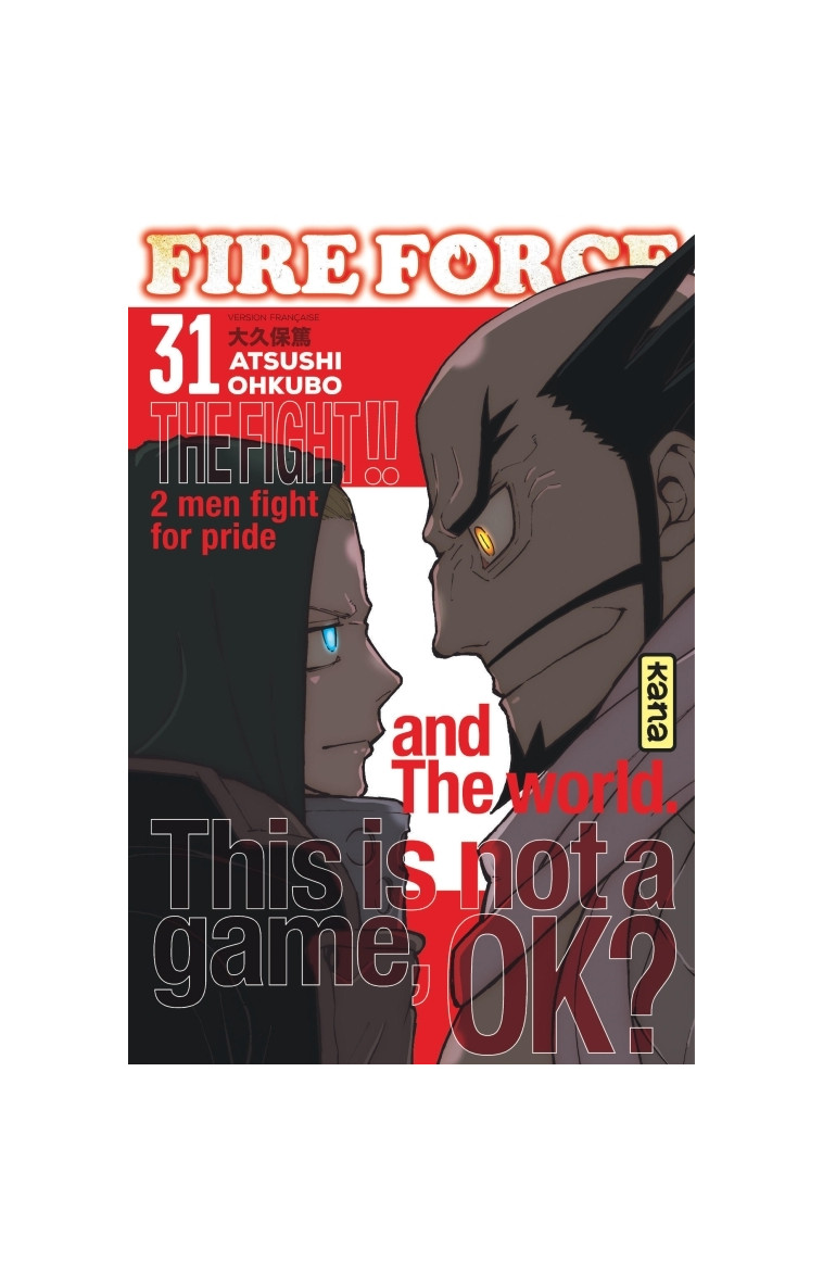 Fire Force - Tome 31 - Atsushi Ohkubo Atsushi Ohkubo, Atsushi Ohkubo  - KANA