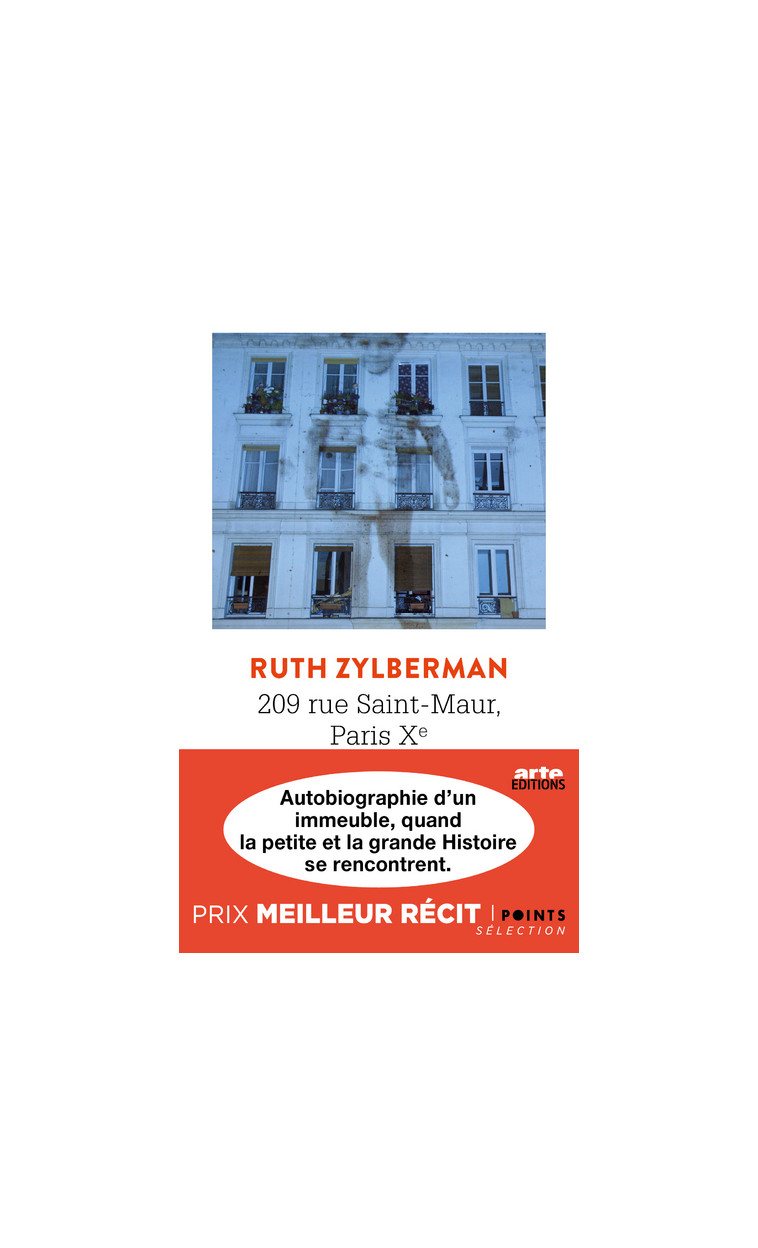 209 rue Saint-Maur, Paris Xe - Zylberman Ruth - POINTS