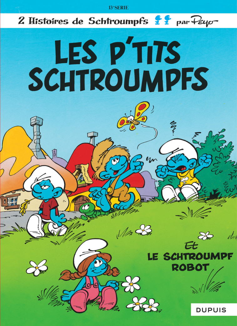 Les Schtroumpfs - Tome 13 - Les P'tits Schtroumpfs - Peyo Peyo, PEYO  - DUPUIS