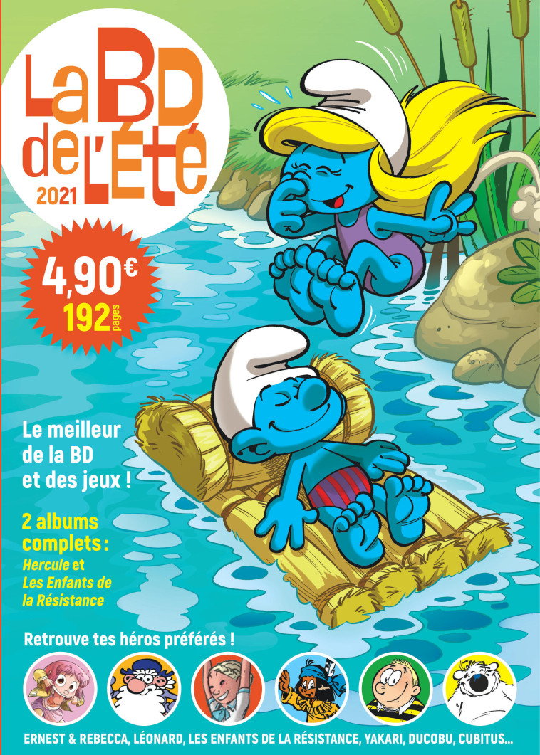 La BD de l'été - 2021 - Godi Godi, Zidrou Zidrou, Turk Turk, De Groot De Groot, Peyo Peyo, DERIB DERIB, JOB JOB, Godi , Zidrou , TURK , De Groot , PEYO , DERIB , JOB  - LOMBARD