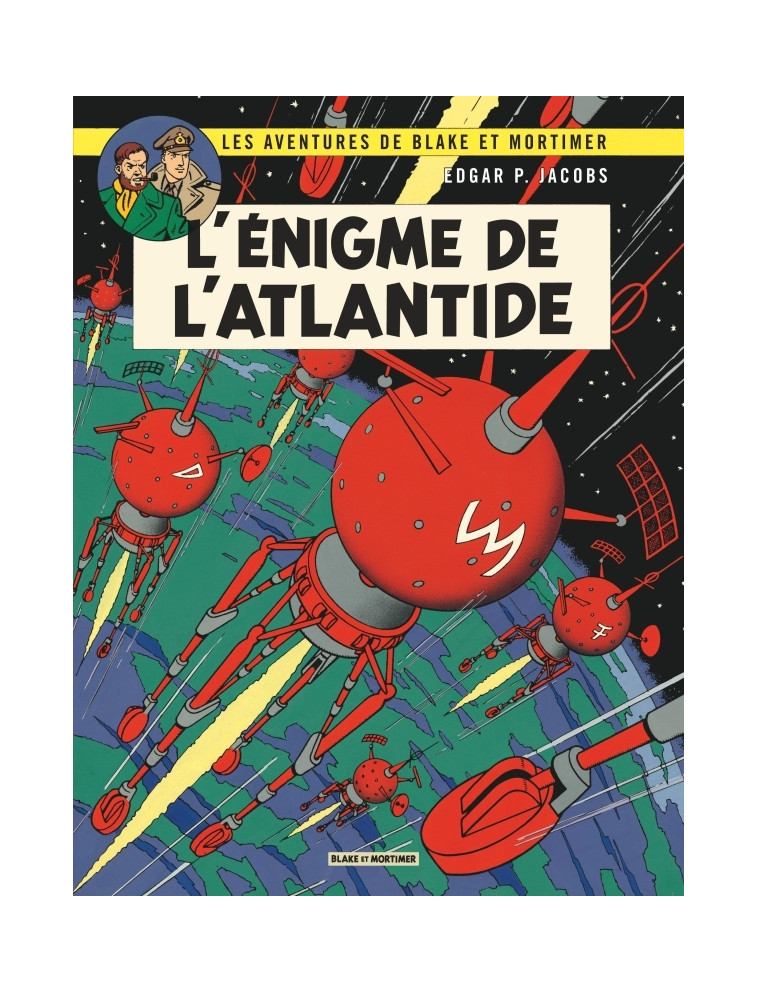 Blake & Mortimer - Tome 7 - L'Énigme de l'Atlantide - Edgar P. Jacobs Edgar P. Jacobs, Edgar P. Jacobs  - BLAKE MORTIMER