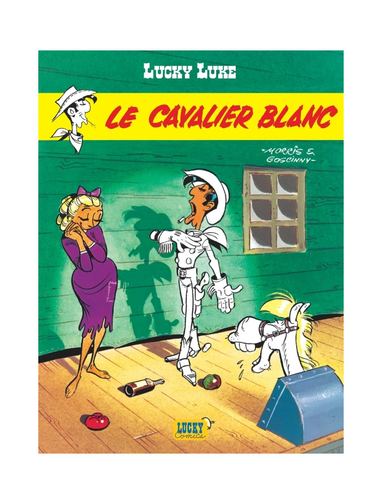 Lucky Luke - Tome 10 - Le Cavalier blanc - MORRIS MORRIS, Goscinny Goscinny, MORRIS , GOSCINNY  - LUCKY