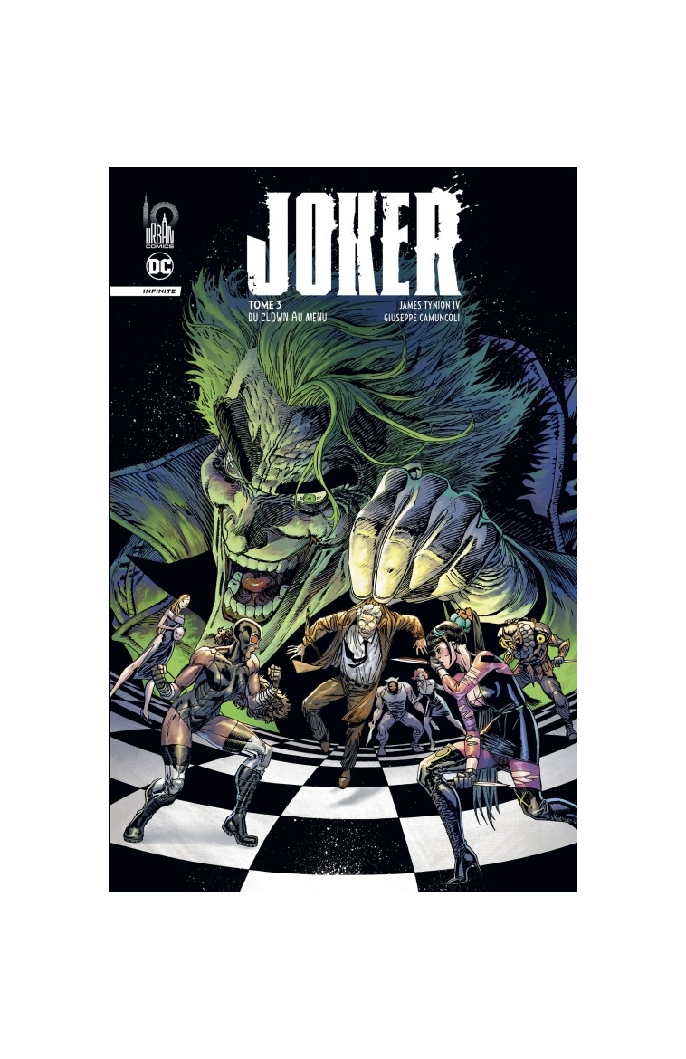 Joker Infinite tome 3 - TYNION IV James TYNION IV James, Andolfo Mirka Andolfo Mirka, TYNION IV James , Andolfo Mirka  - URBAN COMICS