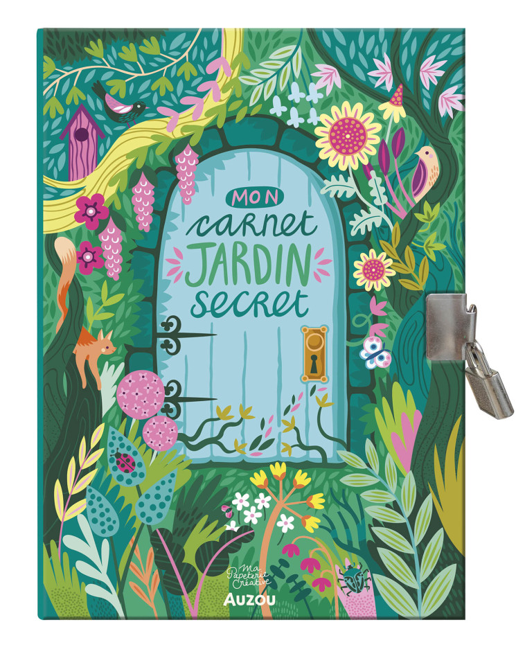 MA PAPETERIE CRÉATIVE - MON CARNET JARDIN SECRET - MC GLOIN Paula - AUZOU