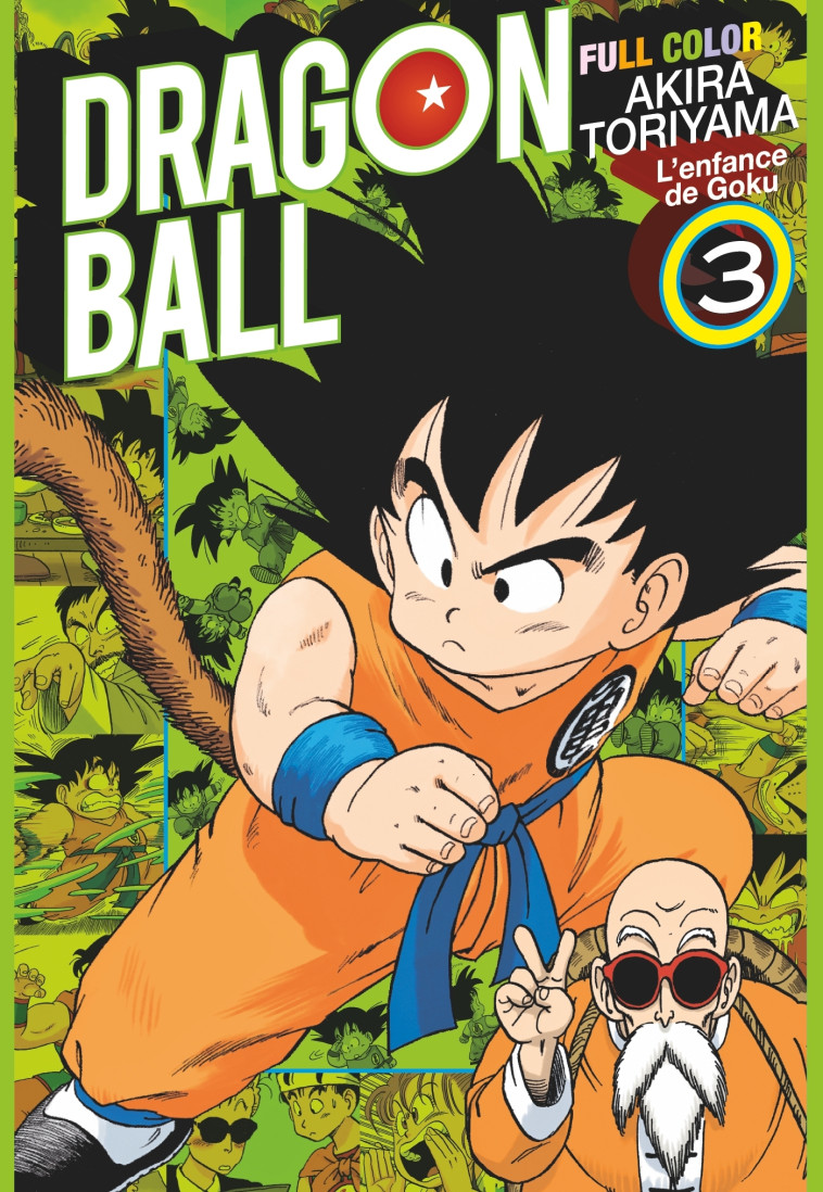 Dragon Ball - Full Color - L'enfance de Goku - Tome 03 - Toriyama Akira - GLENAT