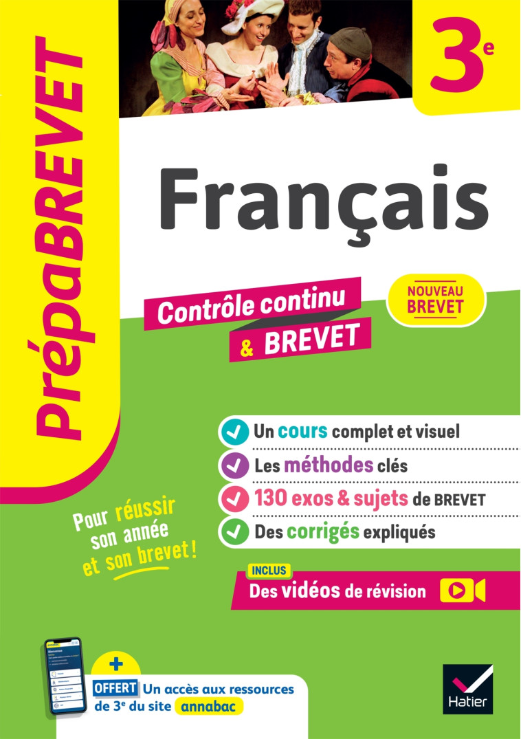 Prépabrevet Français 3e - Nouveau Brevet 2025 - Formond Christine, Taquechel Louise - HATIER