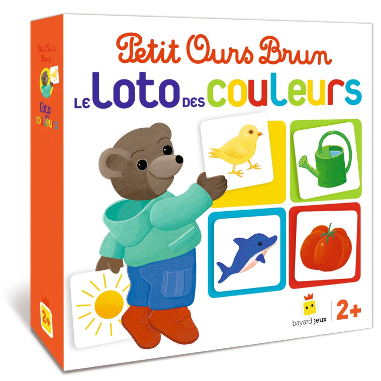 Jeu Petit Ours Brun - Le loto des couleurs - Bour Danièle - BAYARD JEUX