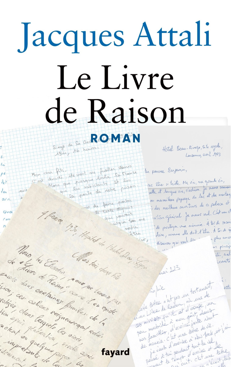 Le Livre de Raison - Attali Jacques - FAYARD