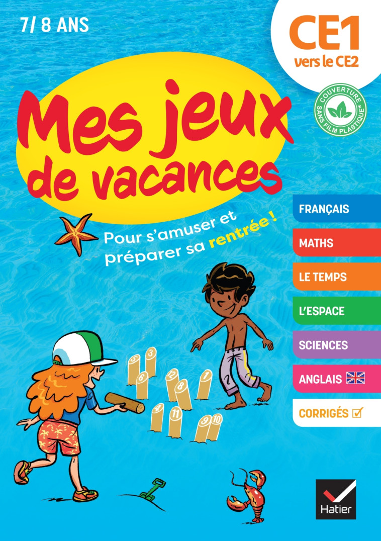 Mes jeux de vacances du CE1 vers le CE2- 2024 - Georges Julia, Toulliou Florence, Catala Damien, Hesnard Caroline - HATIER