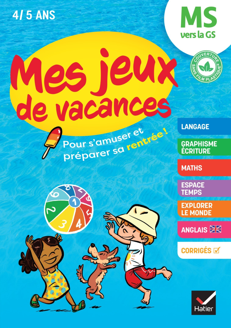 Mes jeux de vacances MS vers la GS- 2024 - Doutremepuich Florence, Perraud Françoise, Tran-Duc Marie-Hélène - HATIER