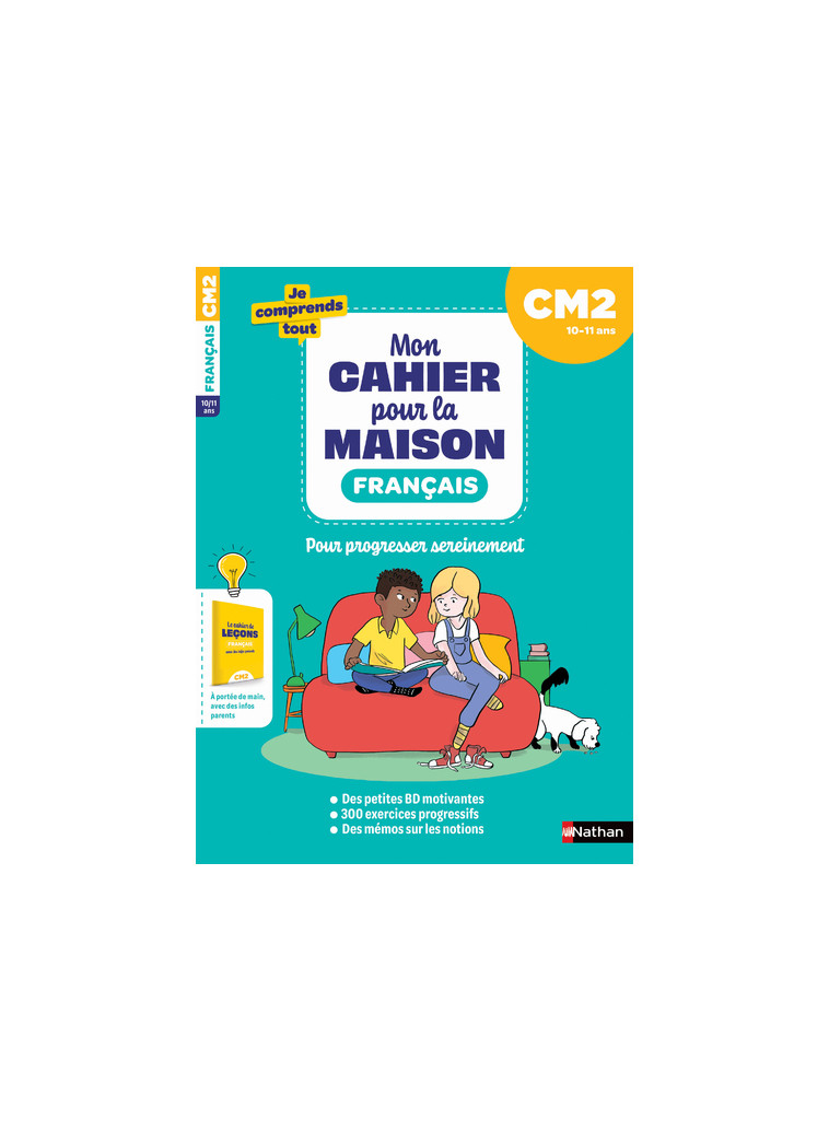 Mon cahier pour la maison - Français CM2 - Petit-Jean Isabelle, Bensimhon Daniel, Lamine Lamine - NATHAN