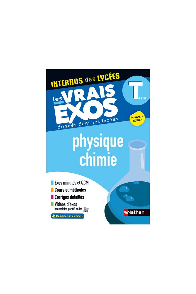 Interros des Physique Chimie Terminale - Masset Fredéric, Michalak Anna, Maurette Eric - NATHAN