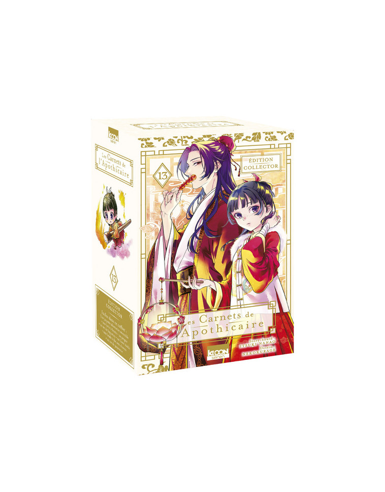 Les Carnets de l'apothicaire T13 - Edition collector - Hyuuga Natsu, Nekokurage Nekokurage, Nanao Itsuki - KI-OON