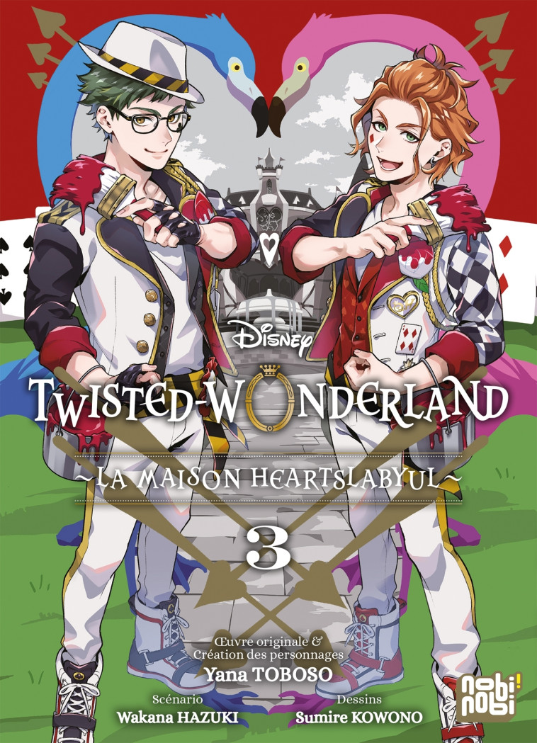 Twisted-Wonderland - La Maison Heartslabyul T03 - Kowono Sumire, Hazuki Wakana - NOBI NOBI