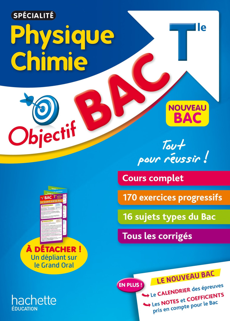 Objectif Bac - Spécialité Physique Chimie Term - Détré Cédric, Latchimy Rudy, Naralingom Ginaud, Lougues Etienne - HACHETTE EDUC