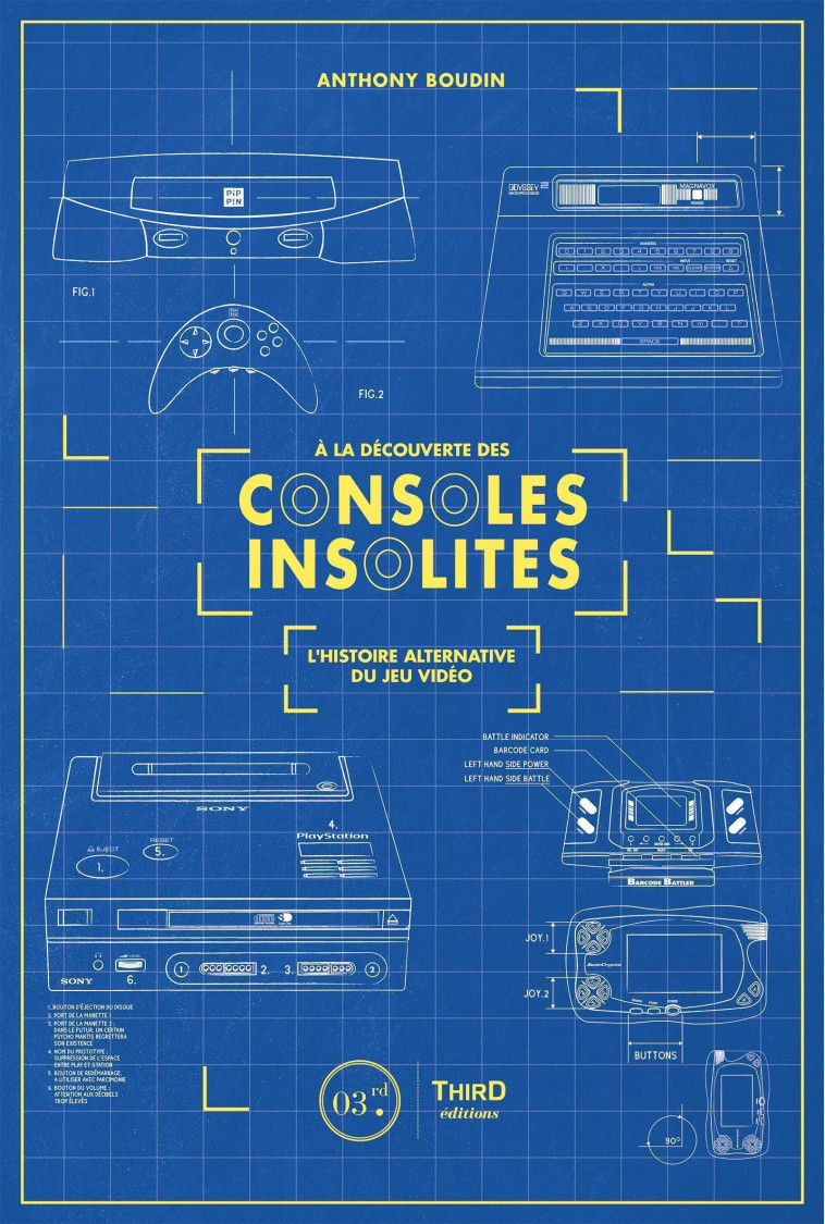 À la découverte des consoles insolites - Boudin Anthony - THIRD ED