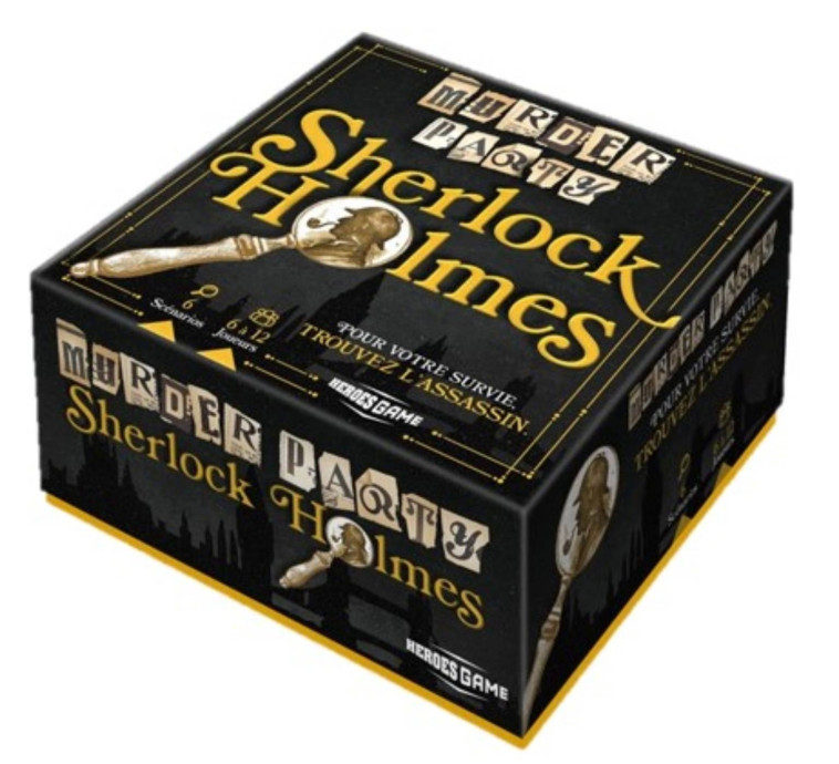 Murder party Sherlock Holmes - Puard Bertrand - HACHETTE HEROES