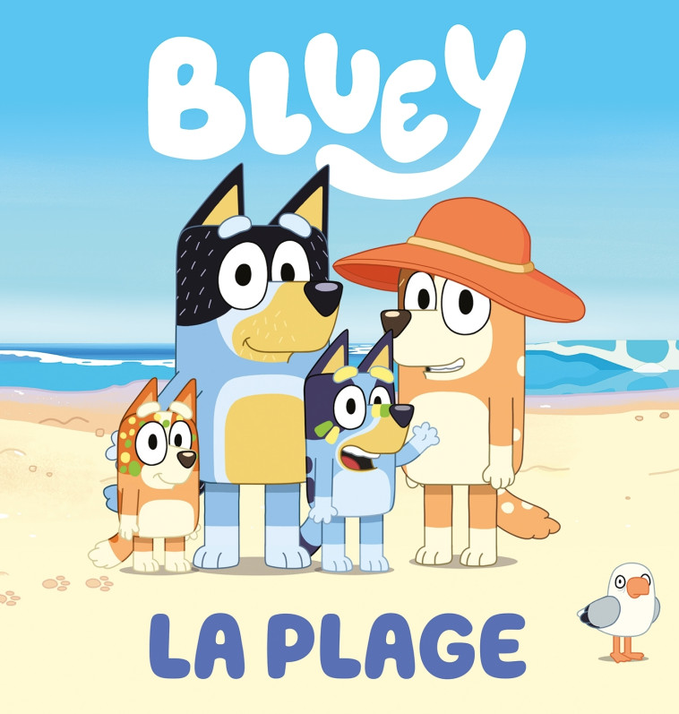 Bluey - La plage - XXX - HACHETTE JEUN.