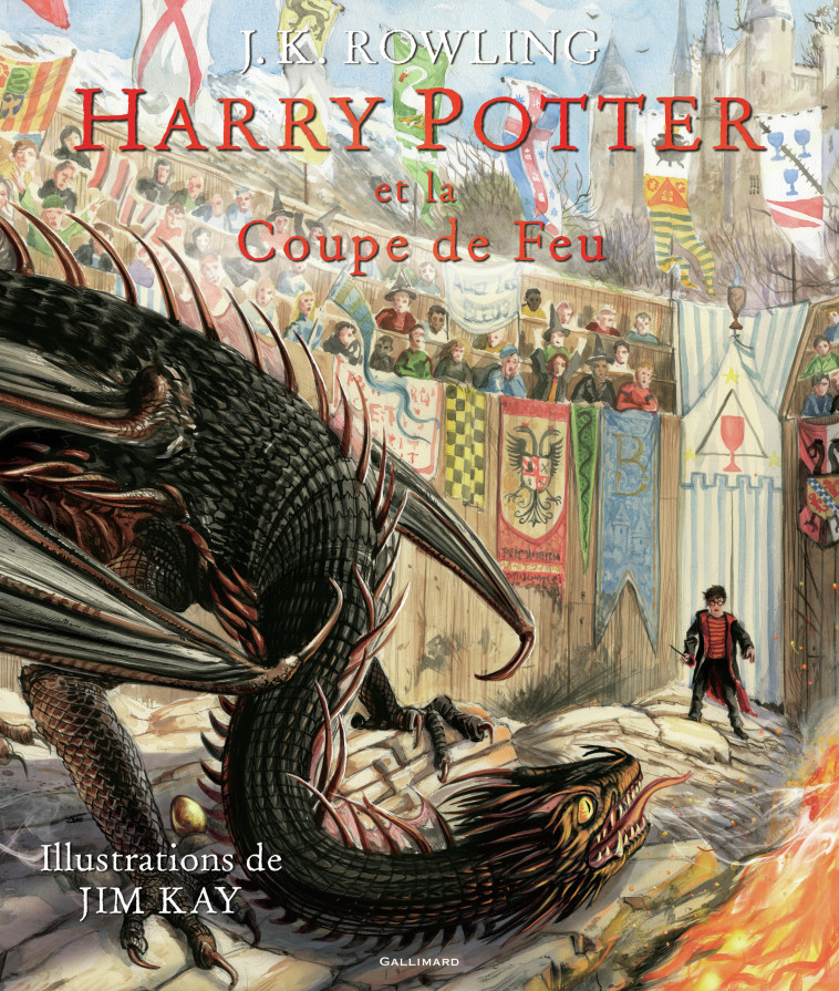 Harry Potter et la Coupe de Feu - ROWLING J.K., Kay Jim, Ménard Jean-François - GALLIMARD JEUNE